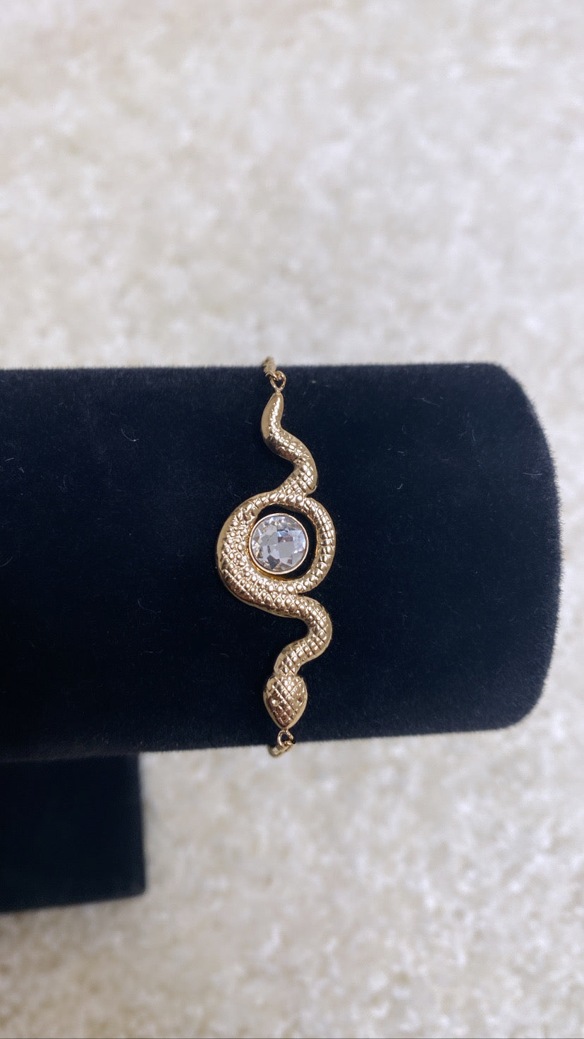 Bracelet serpent or